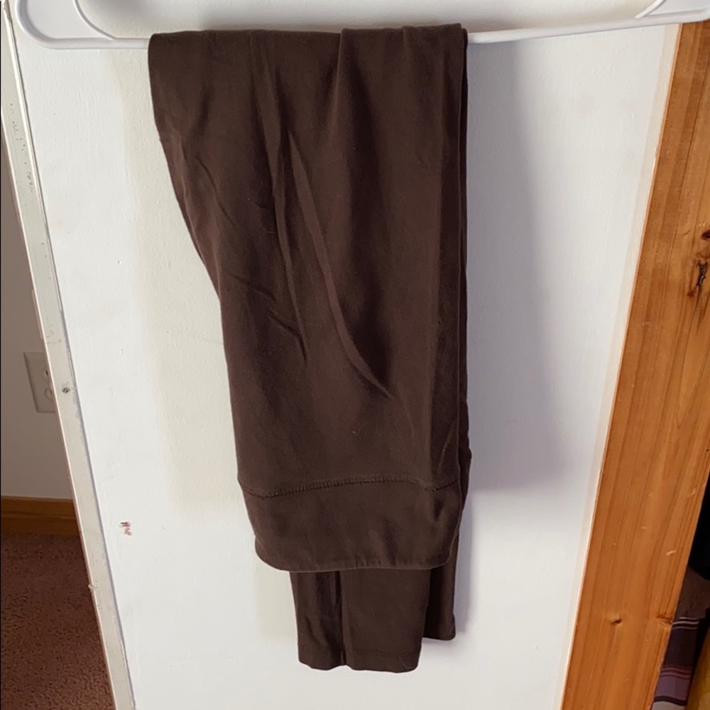 Brown leggings